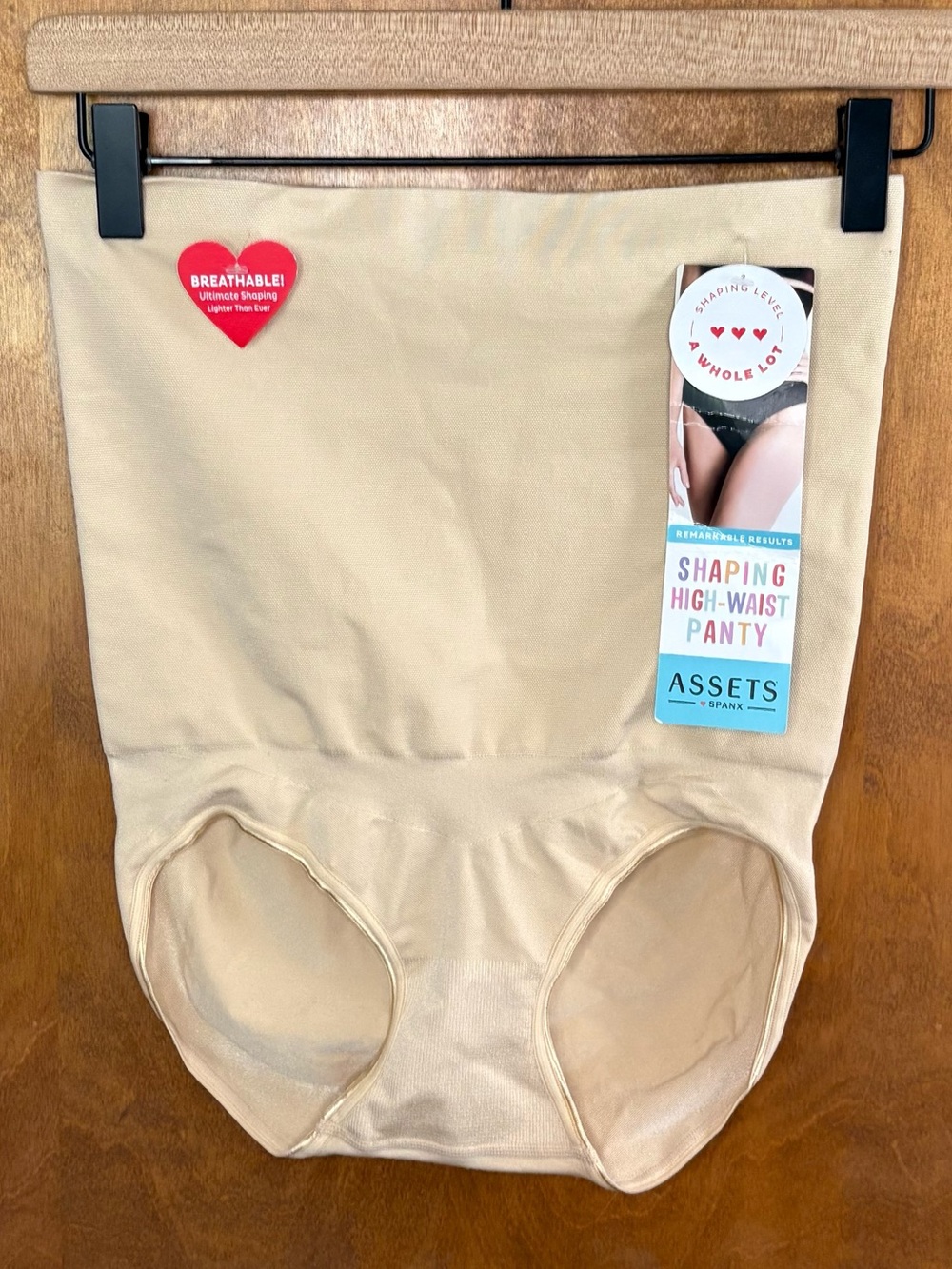 SPANX ASSETS Shaping High Waist Panty Beige XL NEW NWT Shapewear Sculpting Soft